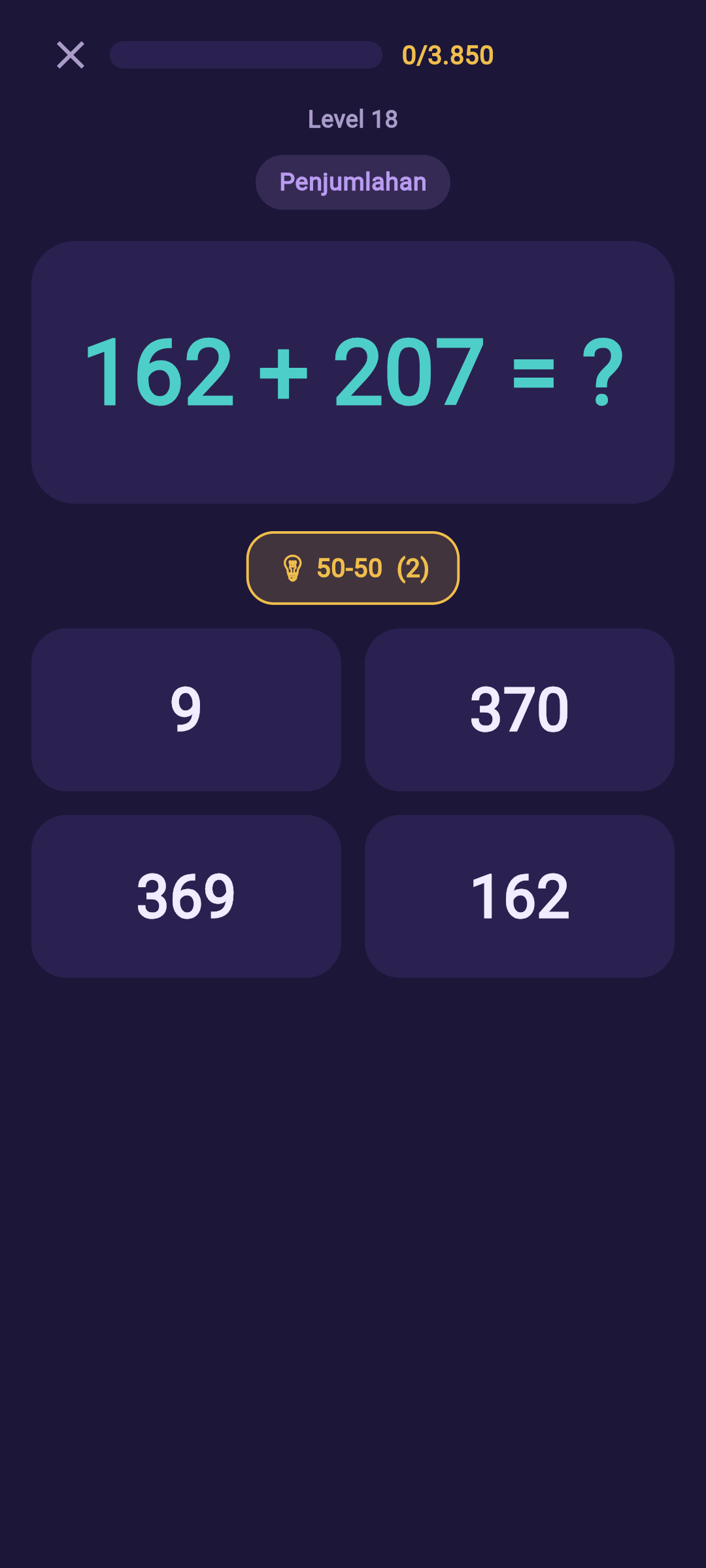 Soal pilihan ganda